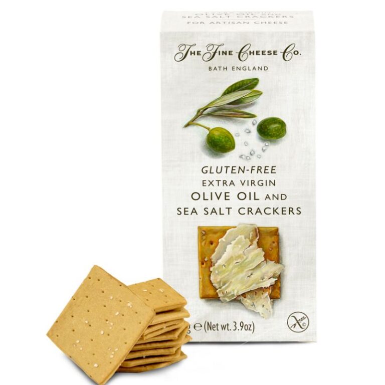 9 Olive Oil Sea Salt Crackers