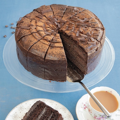 GLUTEN FREE CHOCOLATE FUDGE CAKE