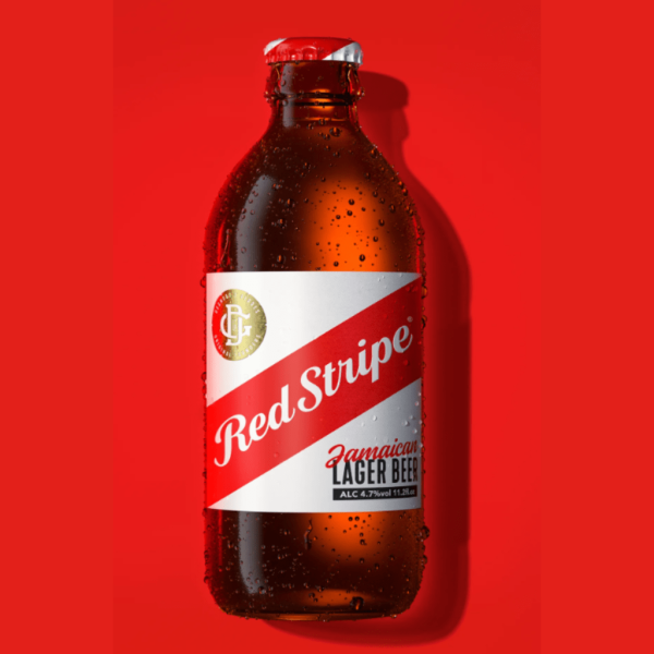 Red Stripe Jamaican Lager Beer Bottle 330ml