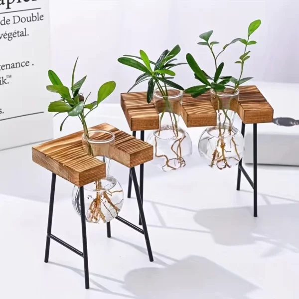 Bulb Hydroponic Planter, Flower Pot, Mini Plant (3 Bottles) Wiltshire