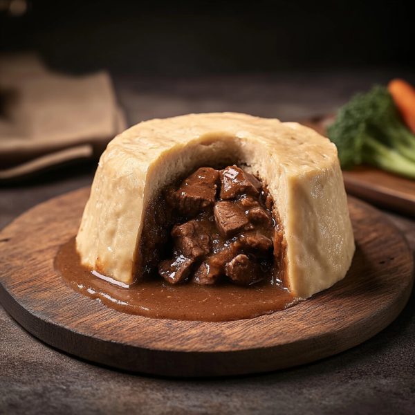 Steak & ale pudding